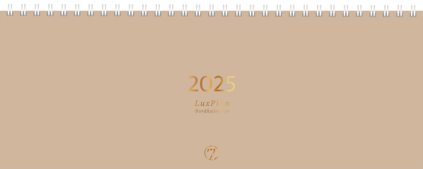 7.sans LuxPlan, bordkalender
