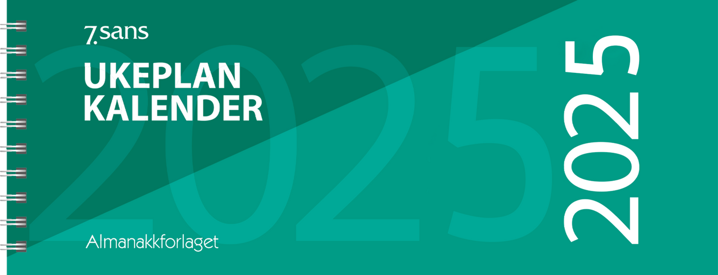 7.sans Ukeplankalender 2025