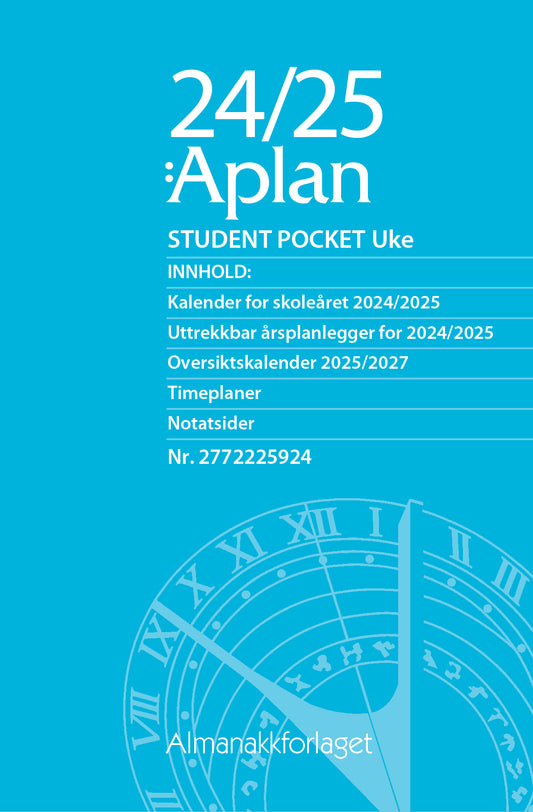 Aplan Student Pocket Uke årssett