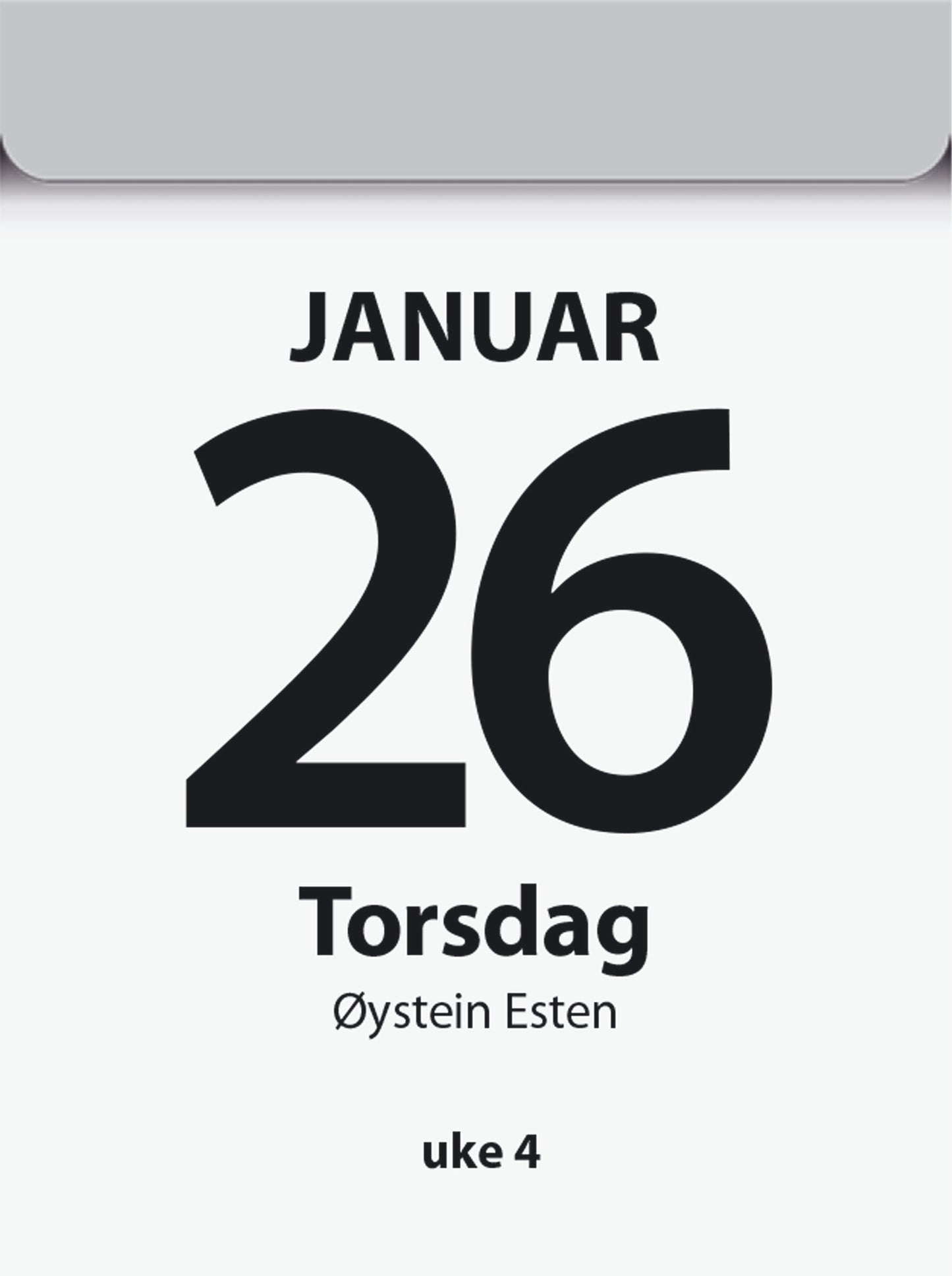 7.sans Dagblokk Liten 2026