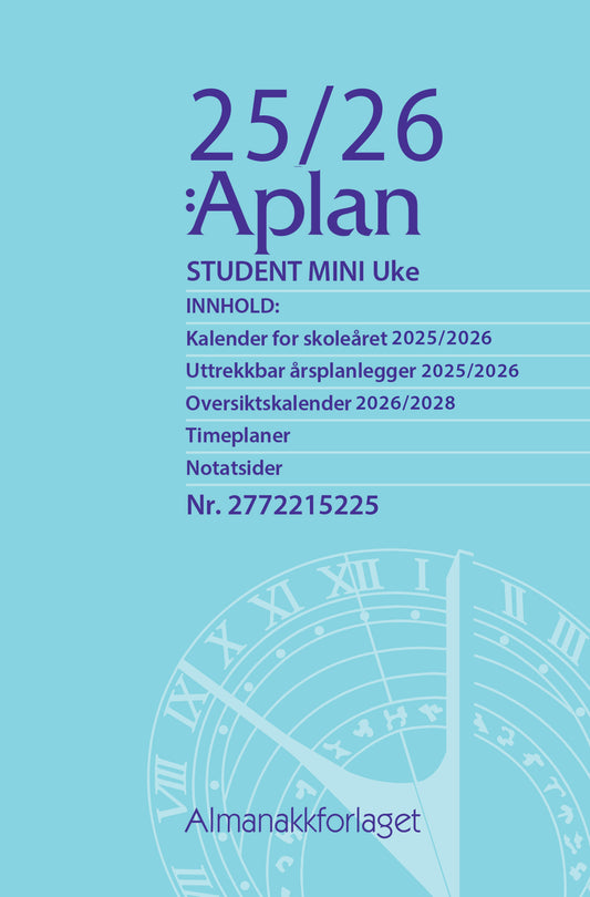 Aplan Student Mini Uke årssett