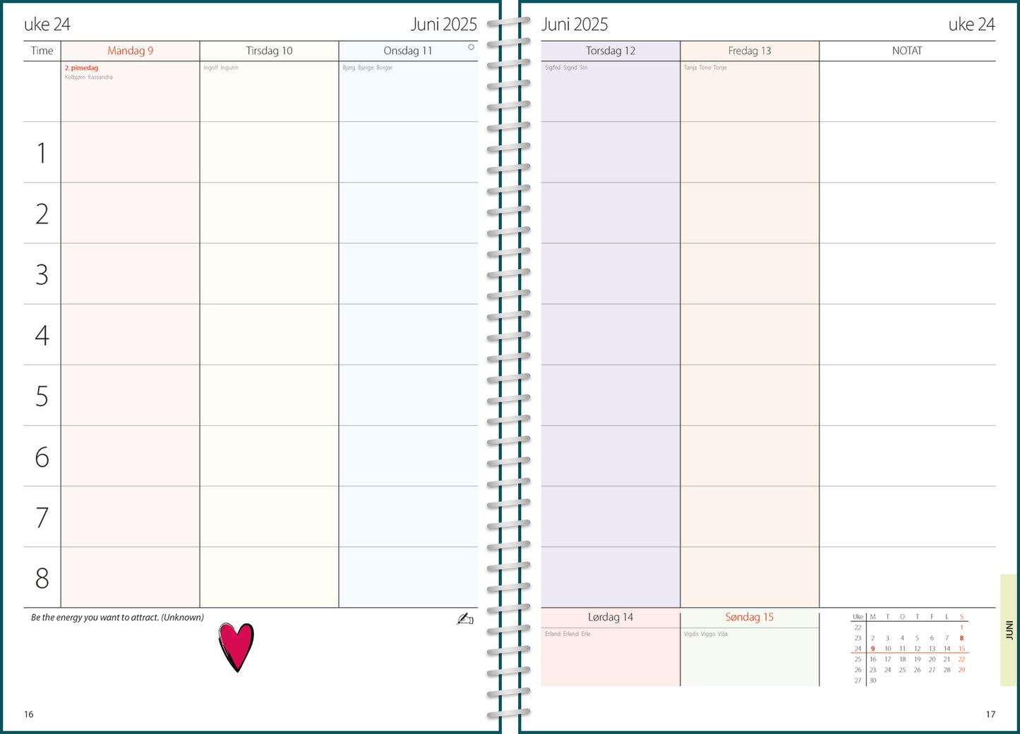 7.sans Lærerens Inspirasjonskalender A4