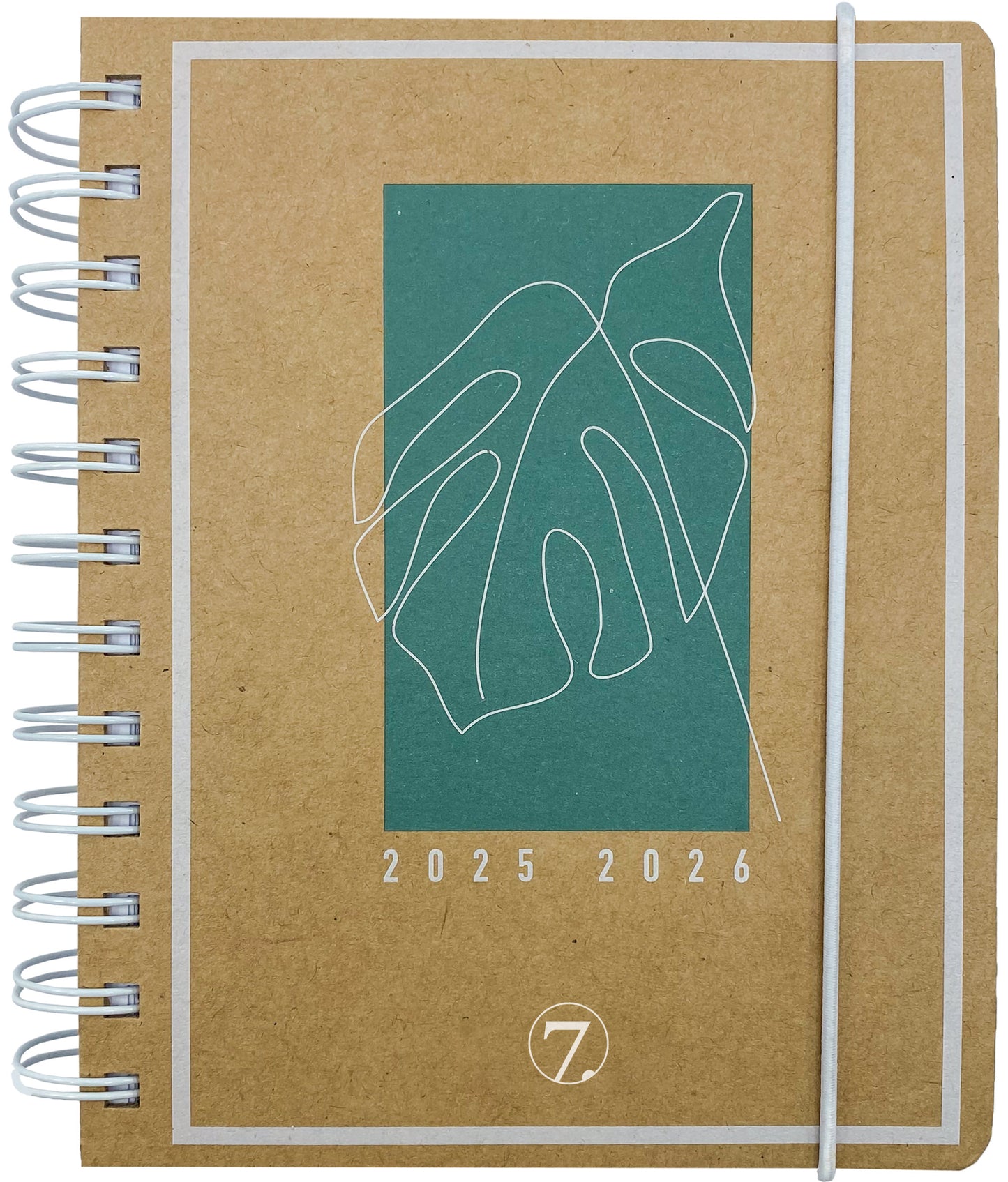 7.sans Dagplan Jungle Leaf A6 FSC