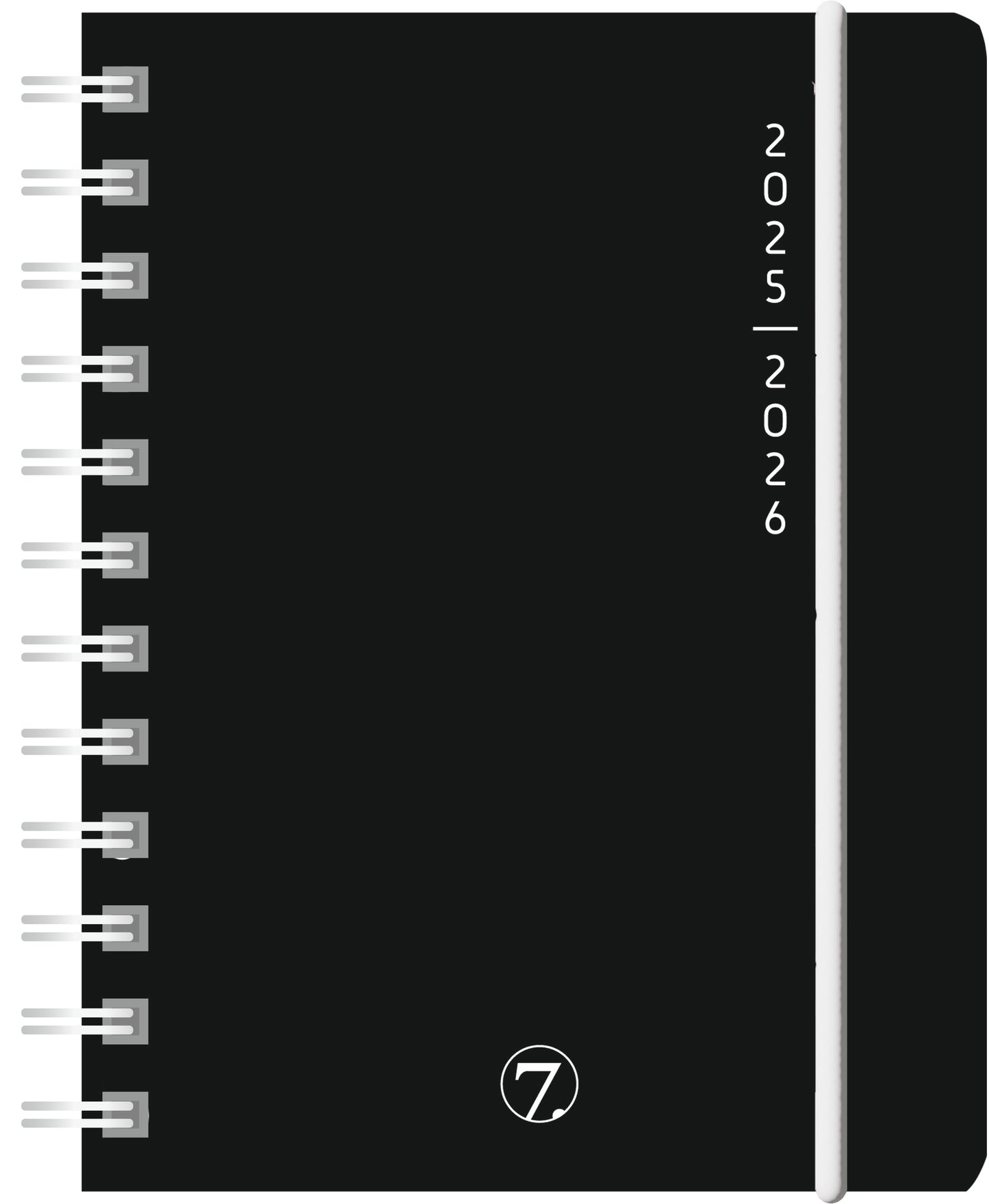 7.sans Dagplan Black A6 FSC