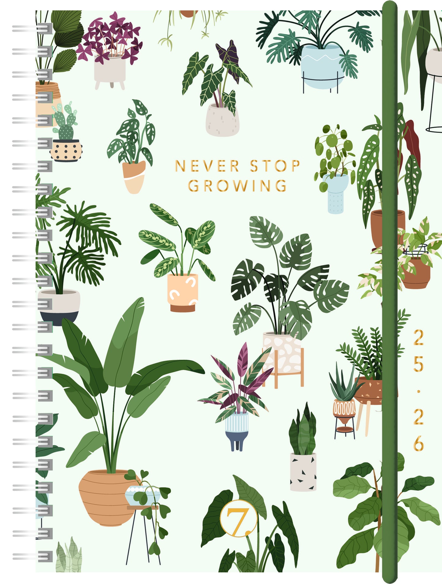 7.sans Ukeplan Little plants A5 FSC