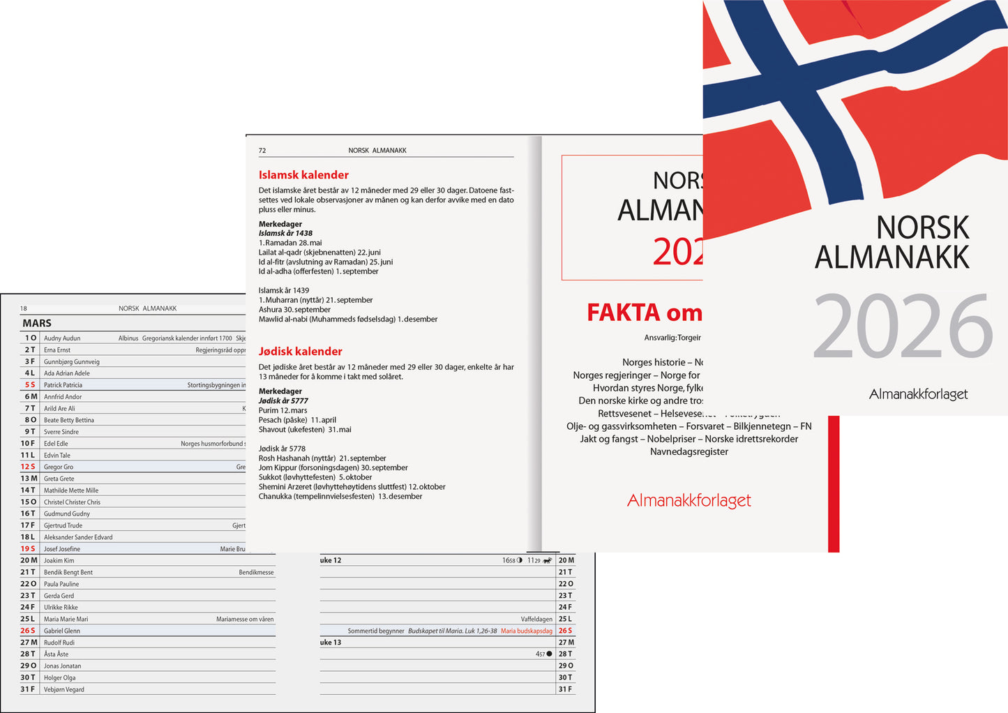 7.sans Norsk Almanakk 2026