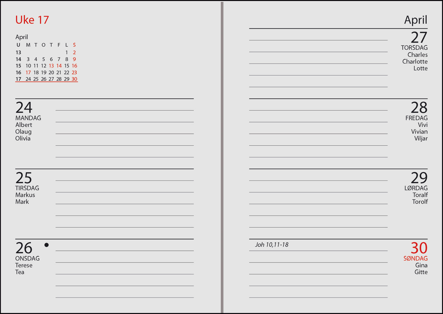 7.sans Primo, kartong grå 2026