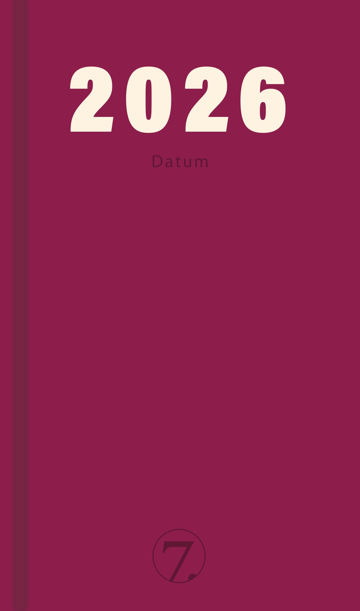 7.sans Datum Trend, imitert skinn 2026