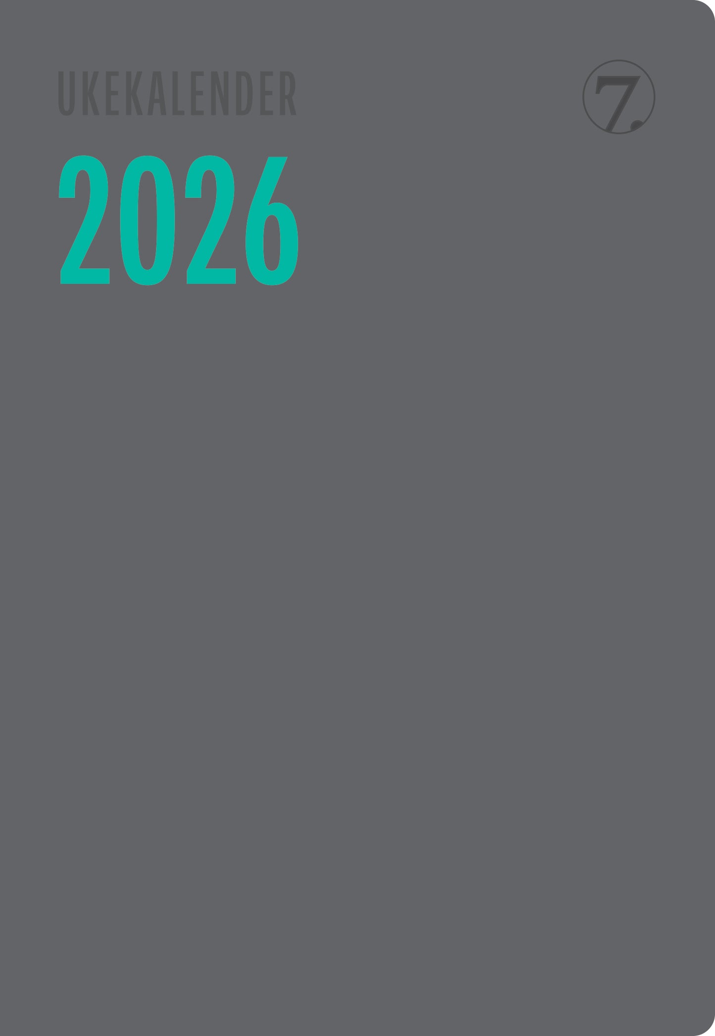 7.sans Ukekalender, innbundet 2026