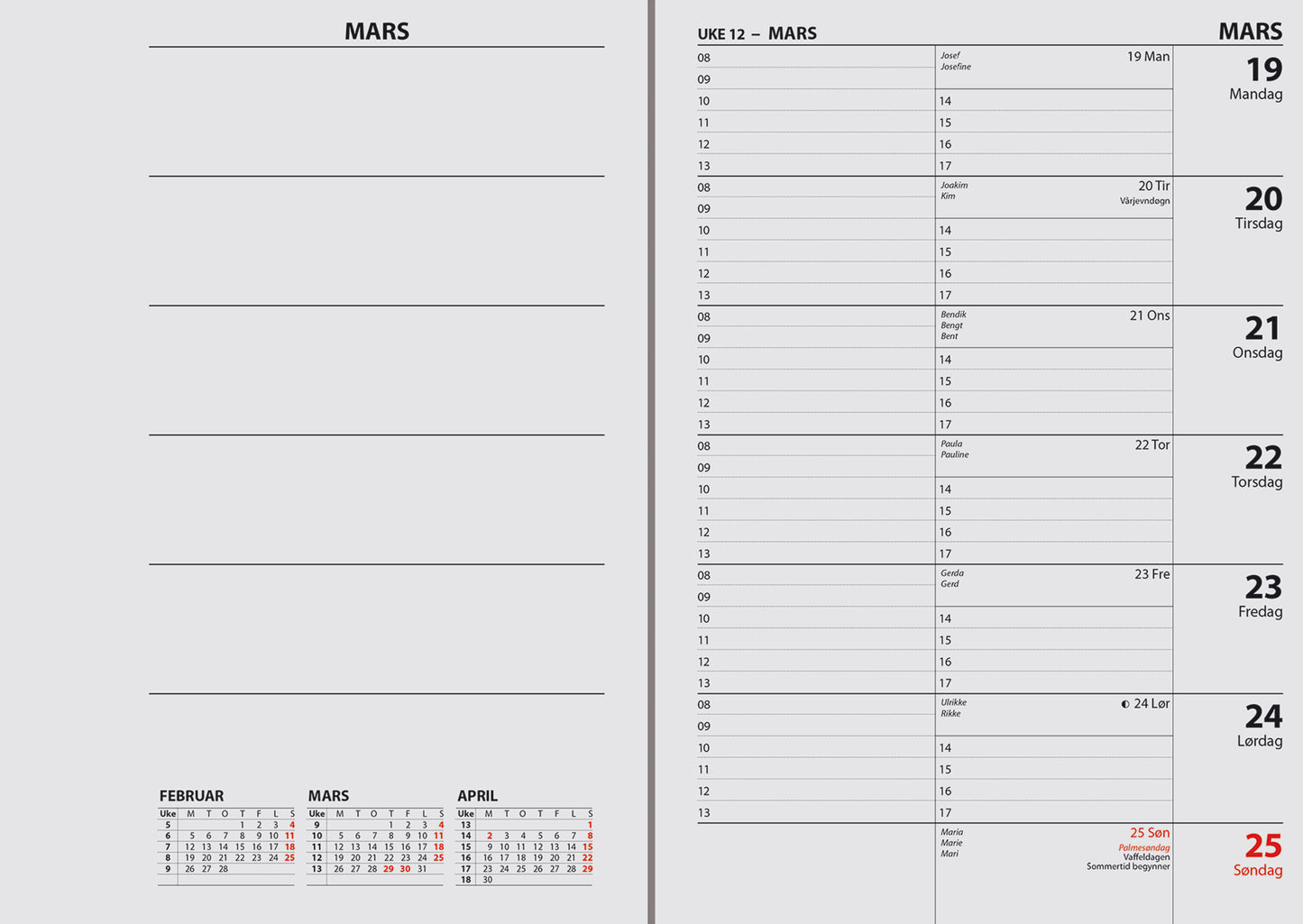 7.sans Ukekalender, innbundet 2026