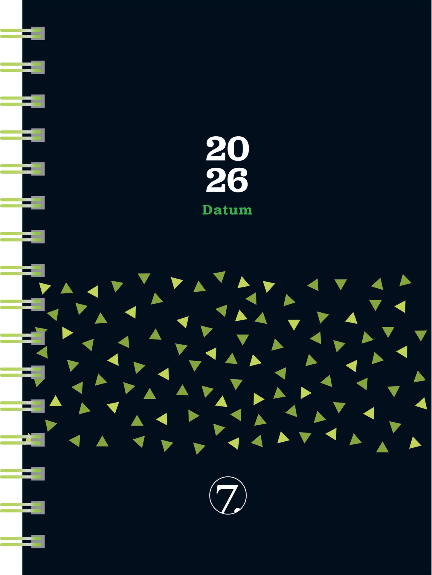 7.sans Datum A5, spiralisert 2026
