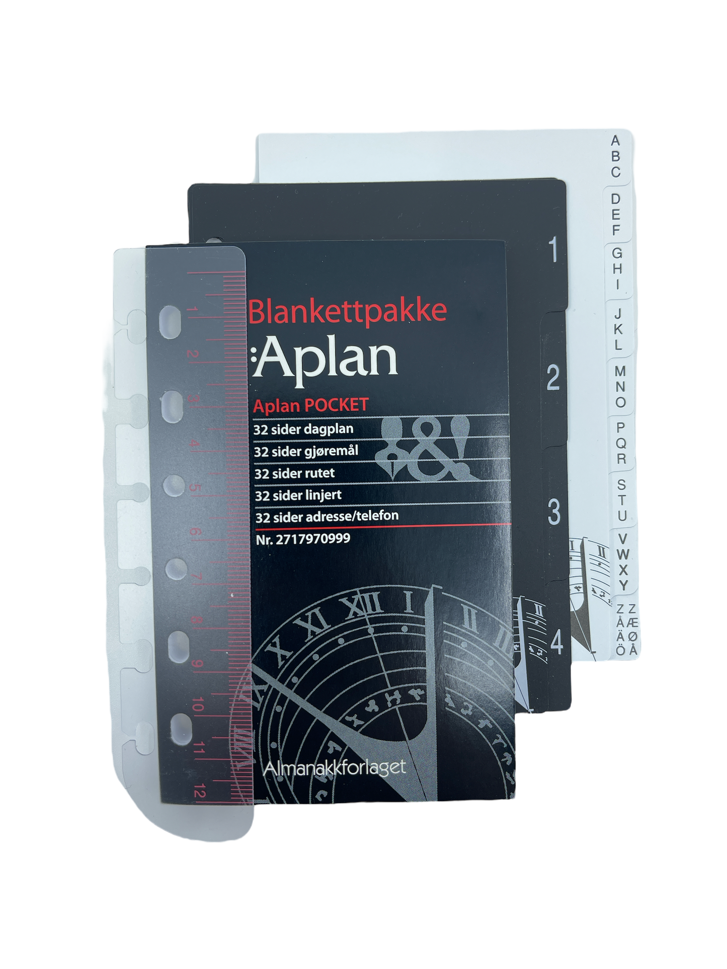 Aplan Pocket Mime, imitert perm m/seddellomme