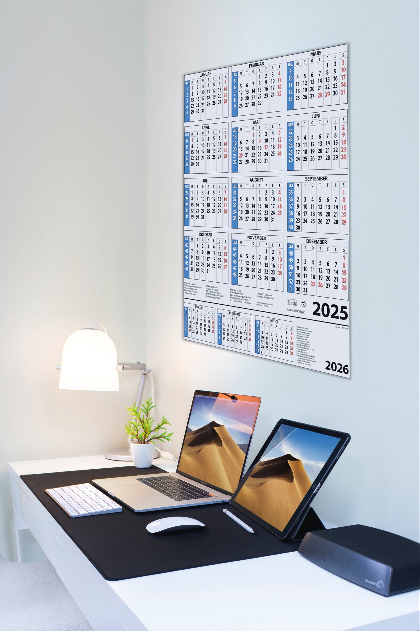 Årskalender 2025