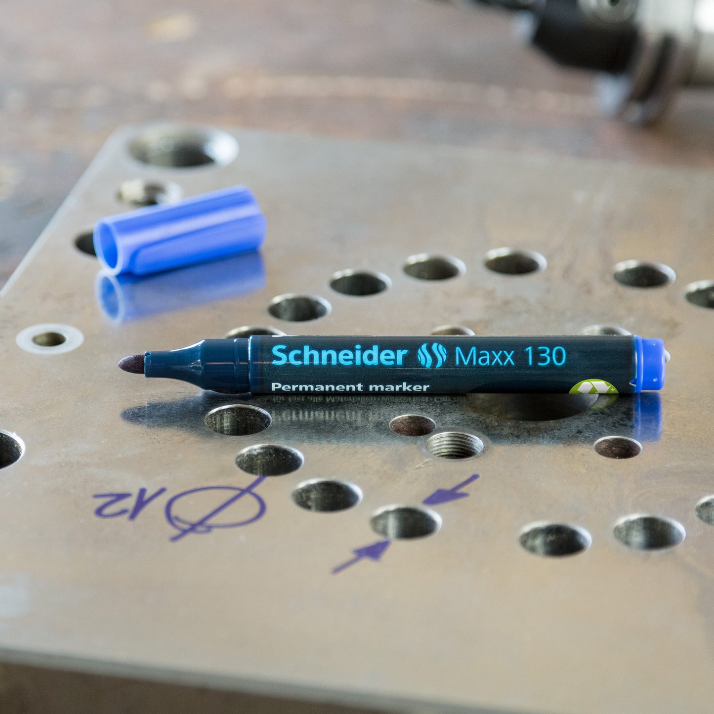 Schneider Permanent tusj Maxx 130 rød