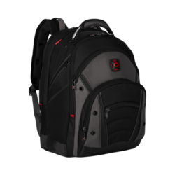 Wenger, Synergy 16" Computer Backpack, Gray/Black