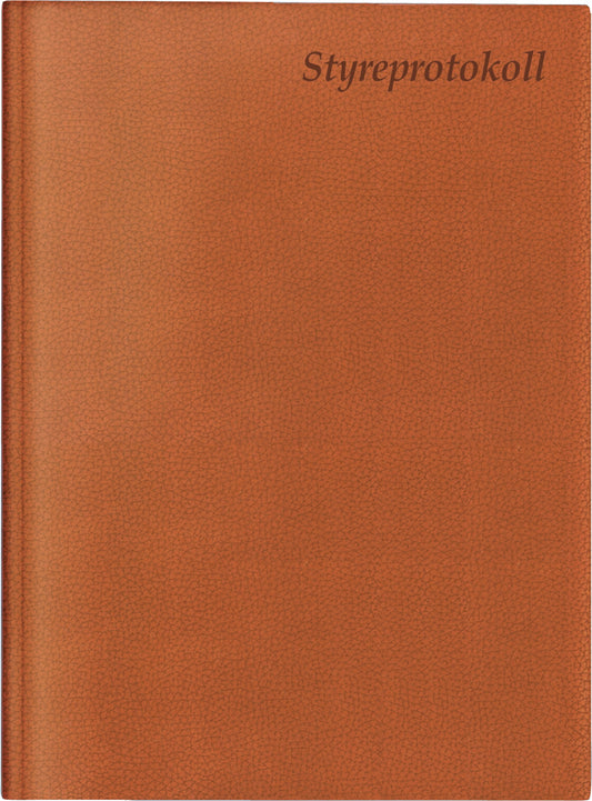 7.sans Styreprotokoll, brun, 120 blad