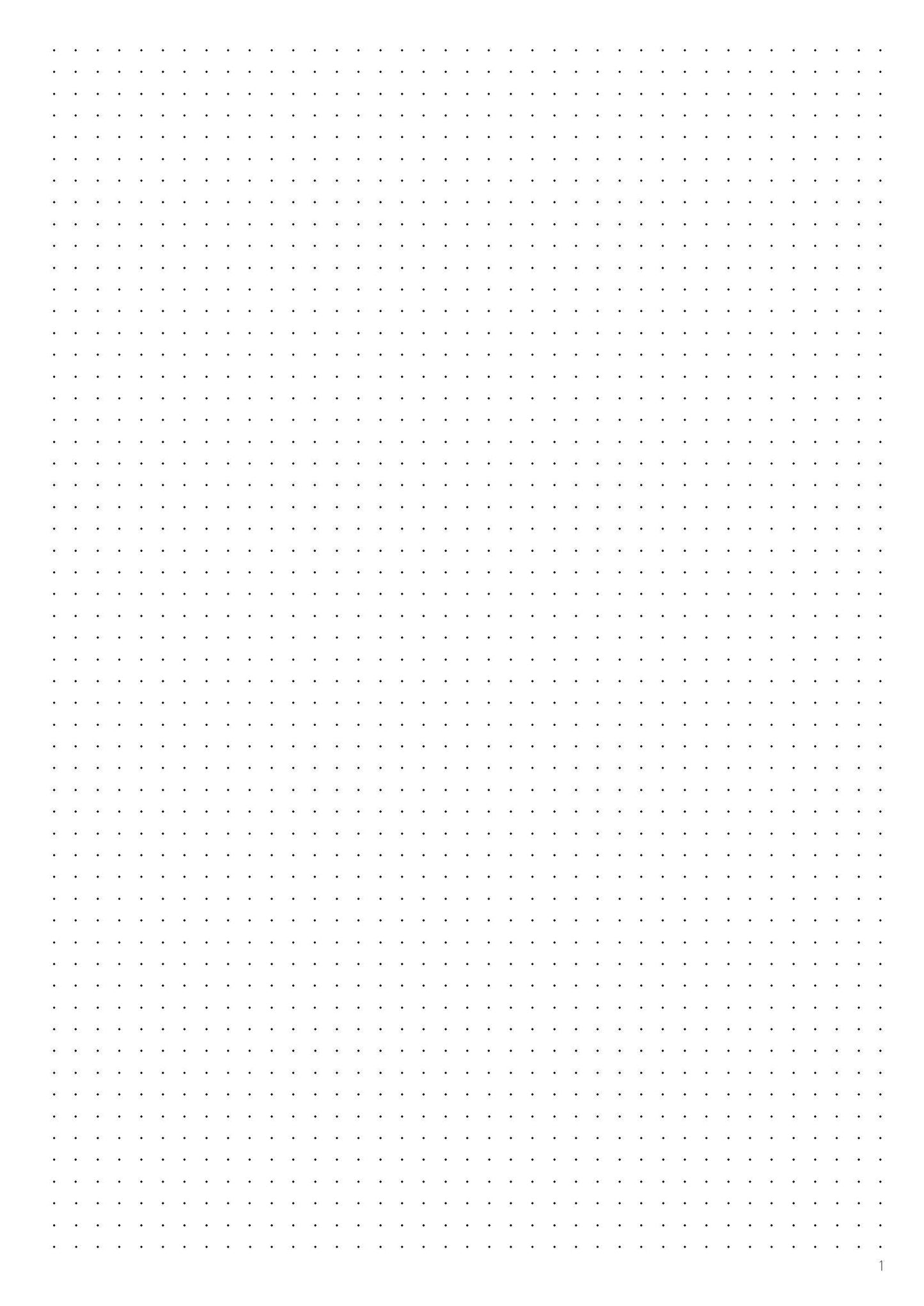 7.sans Notatbok m/dotter A4