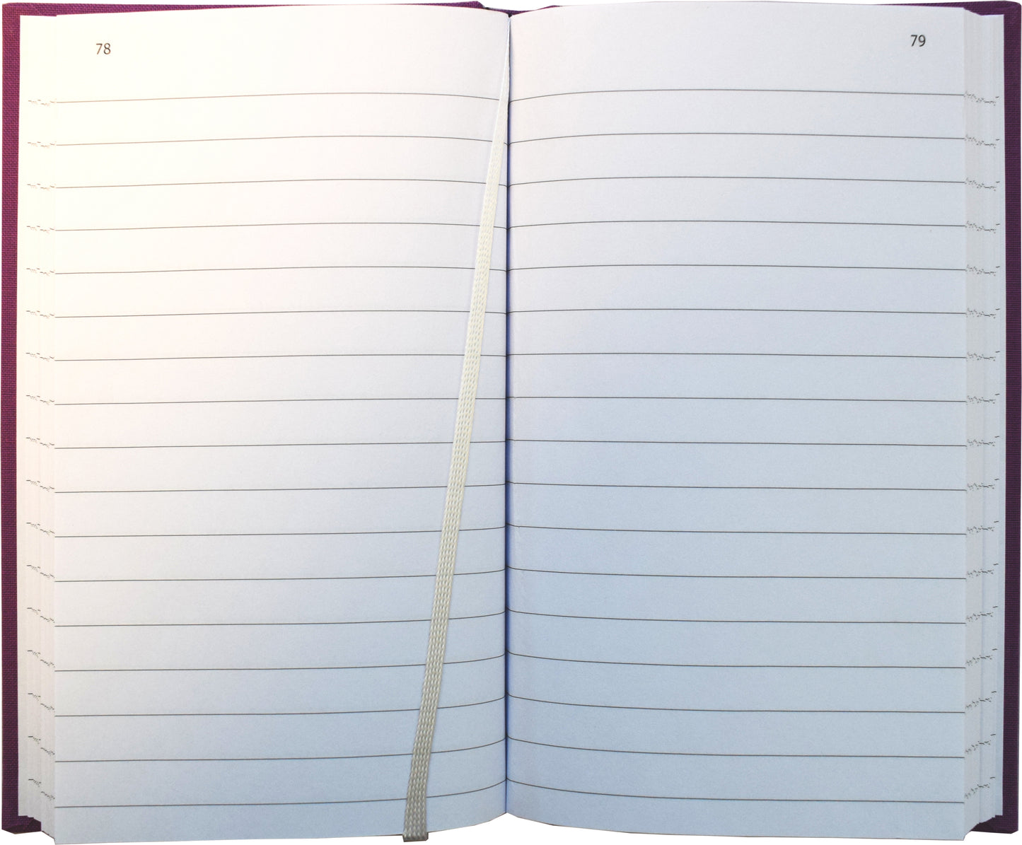 Protokoll Oktav Linjert m/sidetall 96 blad_Lilla_front