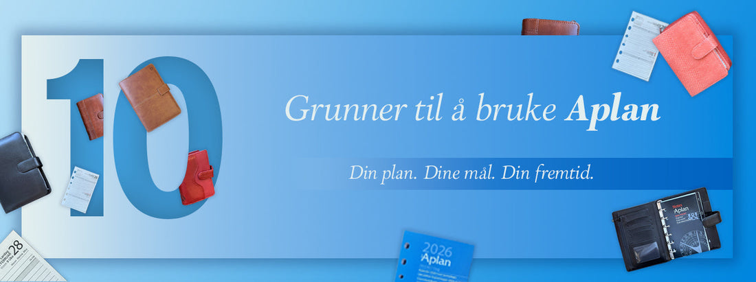 10 grunner til å velge Aplan fra Almanakkforlaget