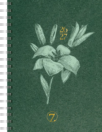 7.sans Familieplanlegger Flora A5