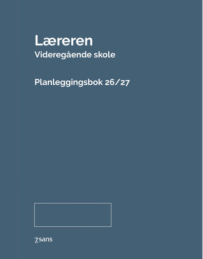 7.sans Læreren Videregående Skole A4