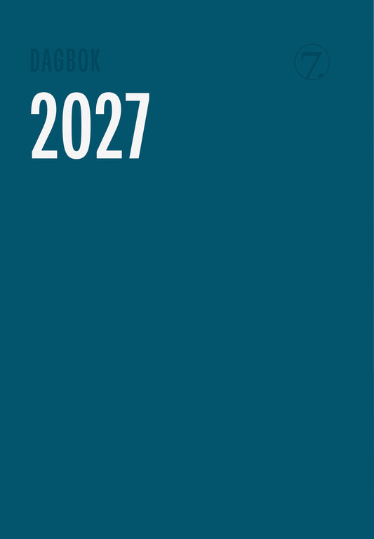7.sans Dagbok Trend A5 m/mnd.reg. 2027