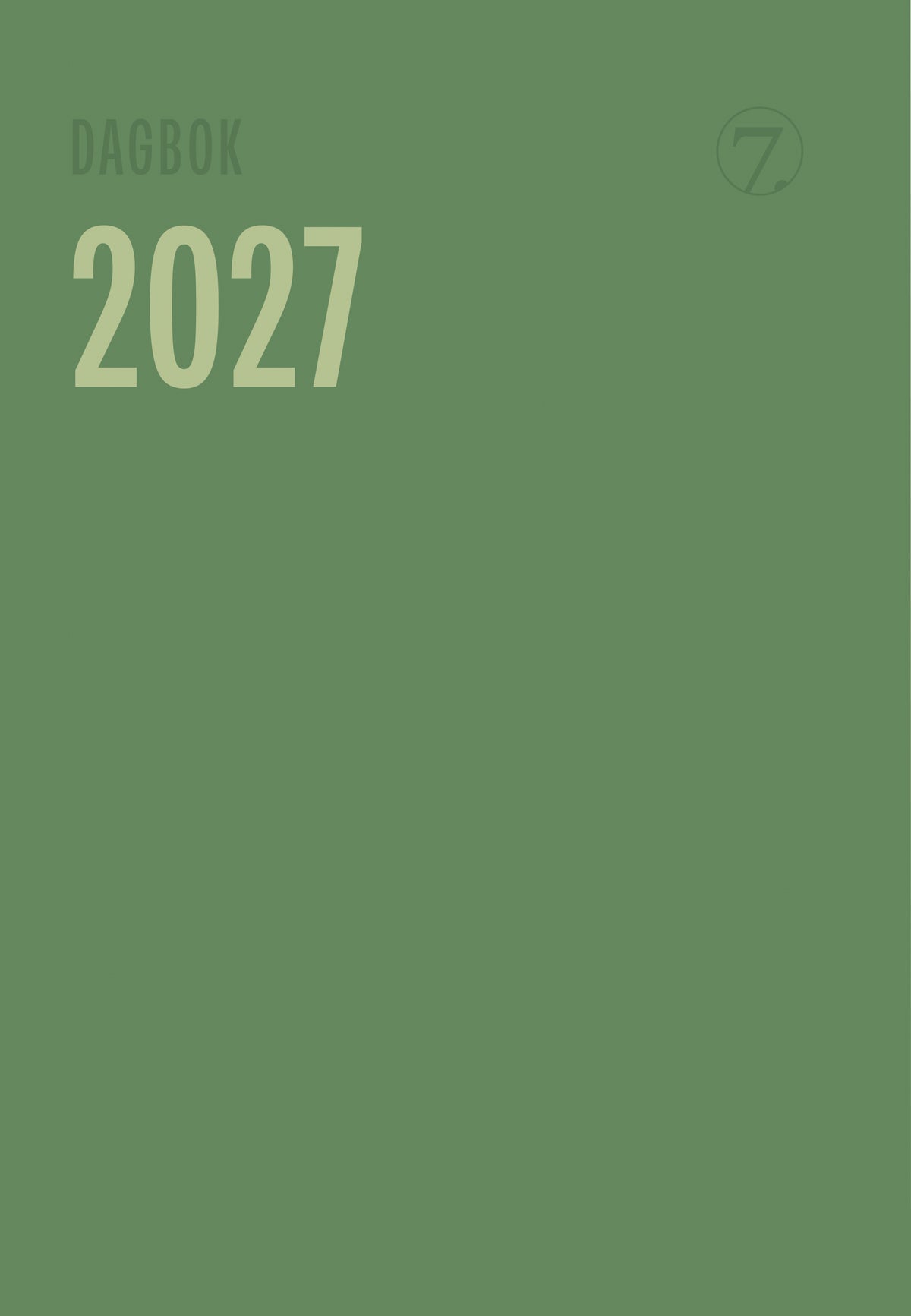 7.sans Dagbok Trend 2027