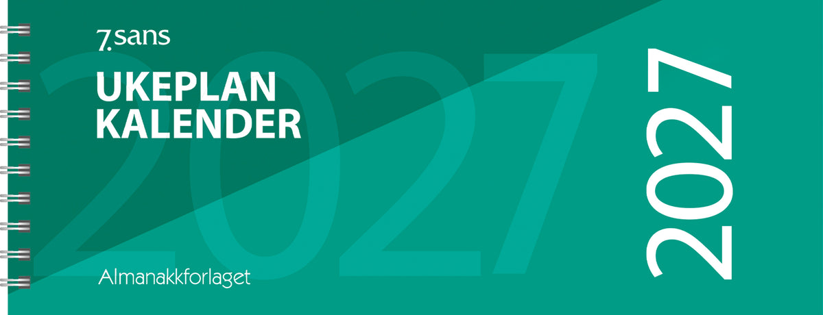 7.sans Ukeplankalender 2027