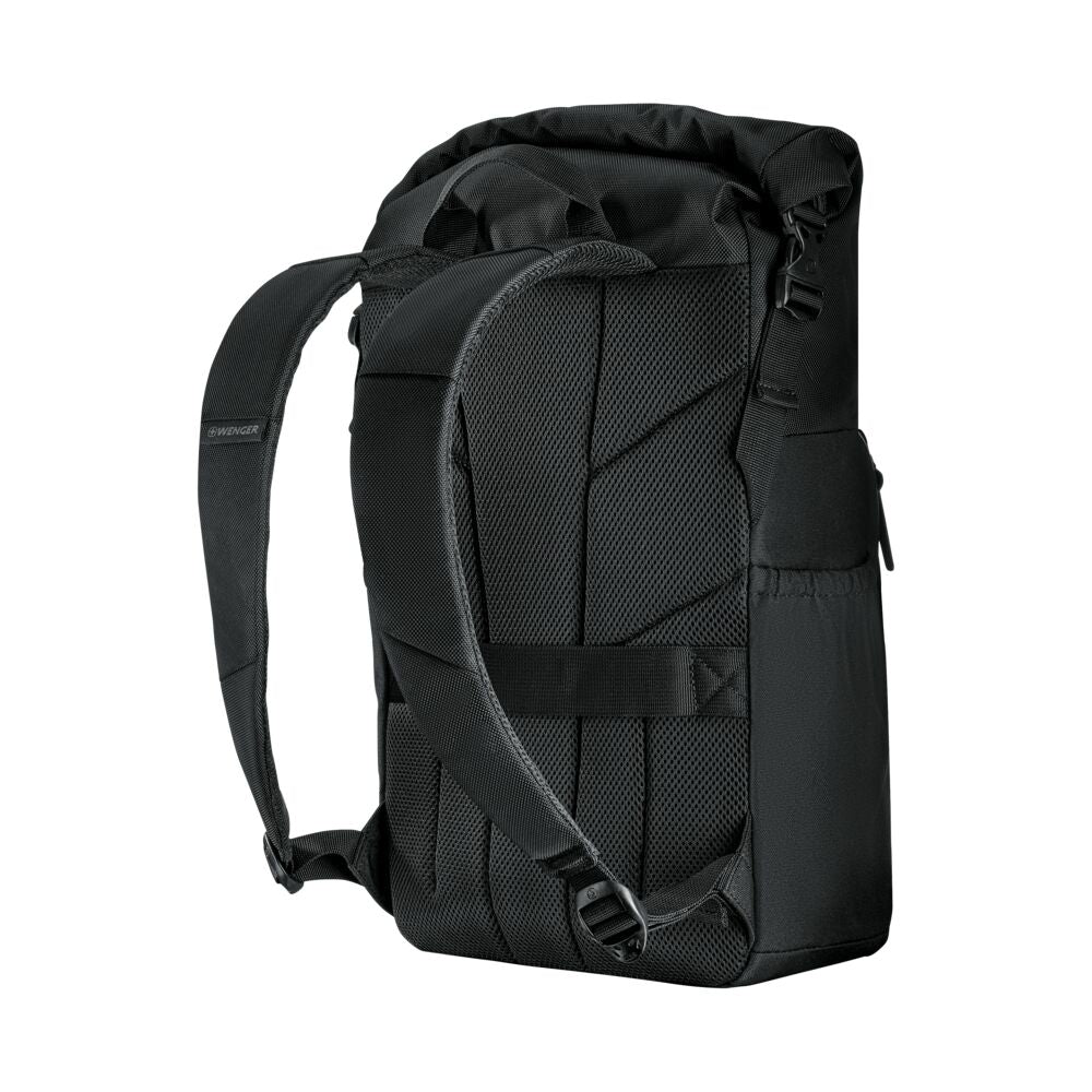 Wenger UrbanOne  Roll-Top-ryggsekk, 15,6" Laptop, sort