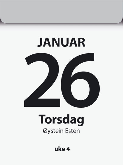7.sans Dagblokk Liten 2026