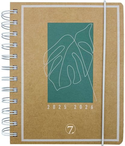 7.sans Dagplan Jungle Leaf A6 FSC