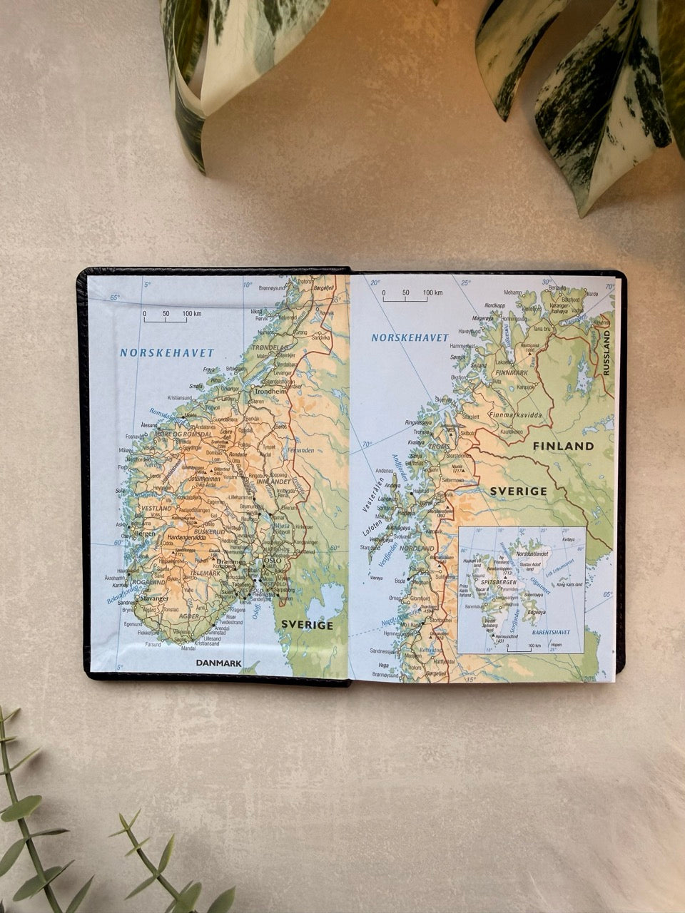 7.sans Adnotam, imitert skinn rød 2026