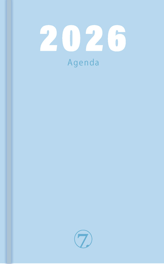 7.sans Agenda, imitert skinn 2026
