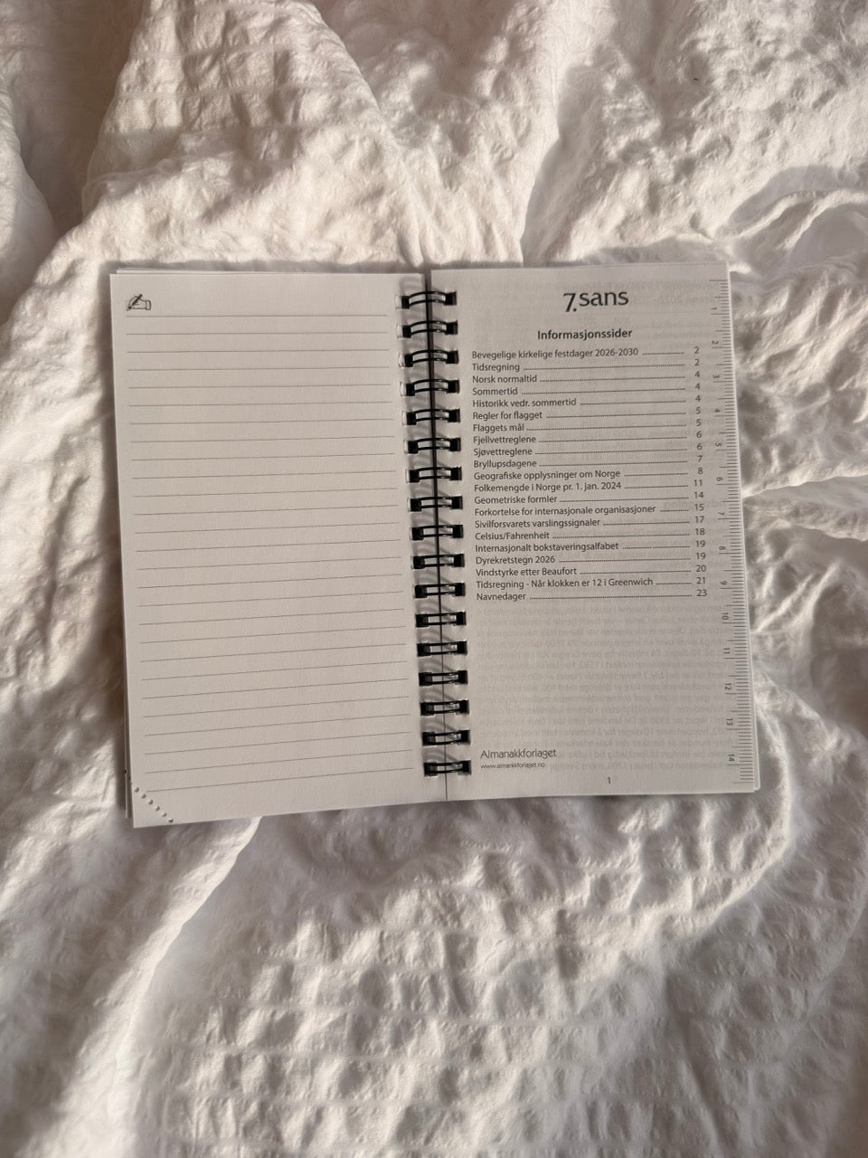 7.sans Datum, refill 2026