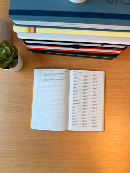 7.sans Datum, imitert skinn brun 2026