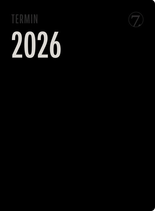 7.sans Termin Trend Sort, innbundet 2026
