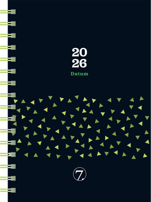 7.sans Datum A5, spiralisert 2026