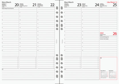 Aplan A5 Uke årssett 2026