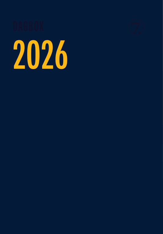 7.sans Dagbok Trend A5 m/mnd.reg. 2026