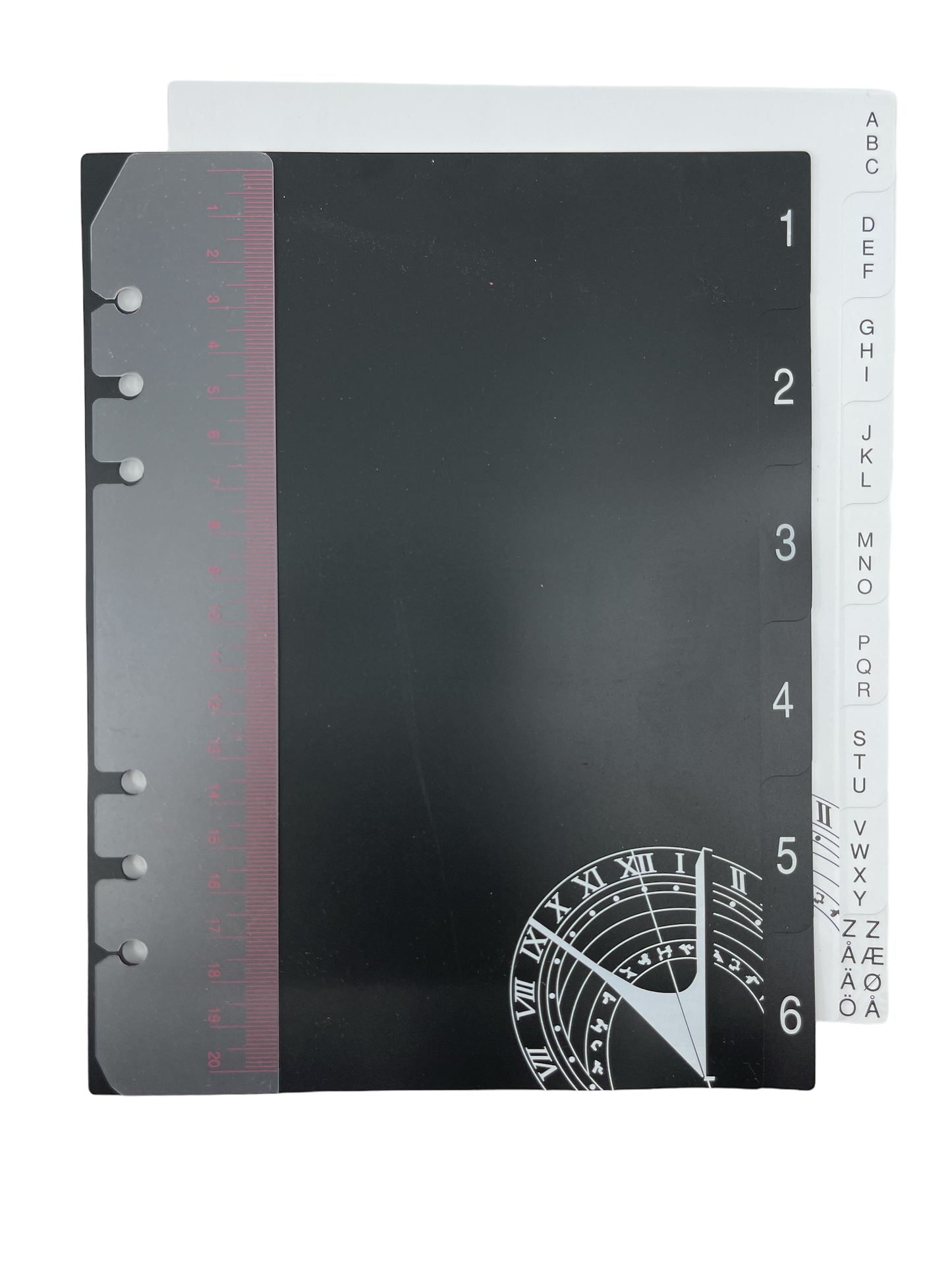 Aplan A5 Siv, imitert perm med søm