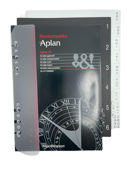 Aplan A5 Mime, imitert perm