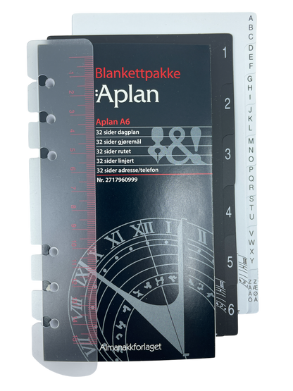Aplan A6 Idunn,  imitert perm