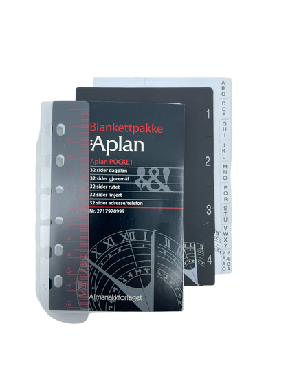 Aplan Pocket Odin, skinnperm m/seddellomme