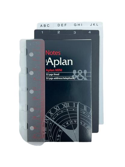 Aplan Mini Vale, imitert perm m/lommebok