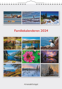 Familiekalenderen 2024, Front