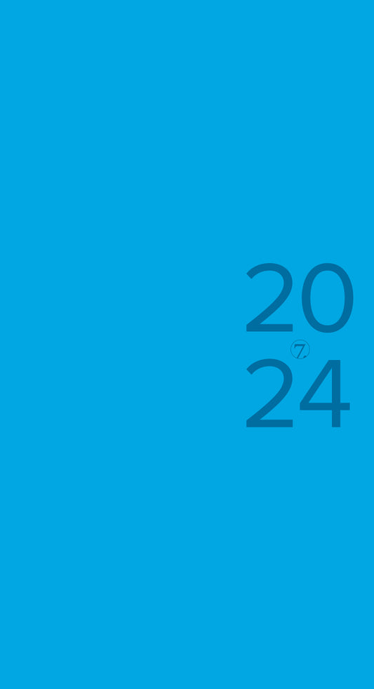 7.sans Datum Colour Aqua 2024, Front