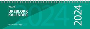 7.sans Ukeblokk-kalender 2024, Front