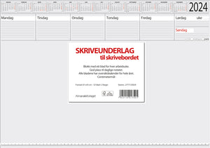 7.sans Skriveunderlag i papir ca A2 2024