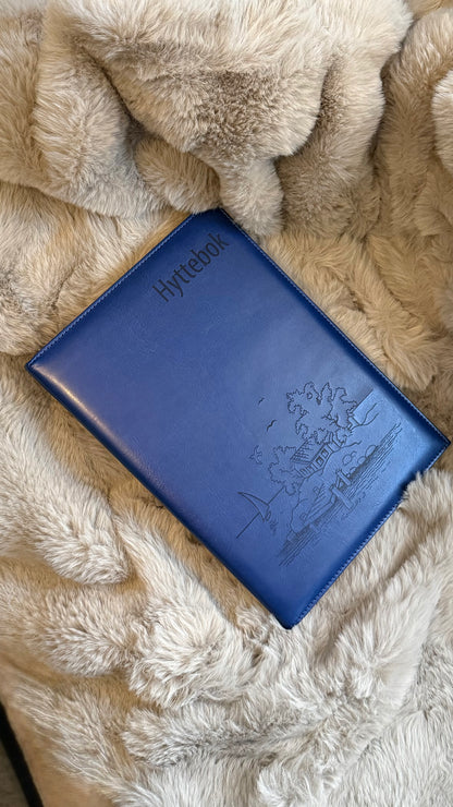 Hyttebok, blå