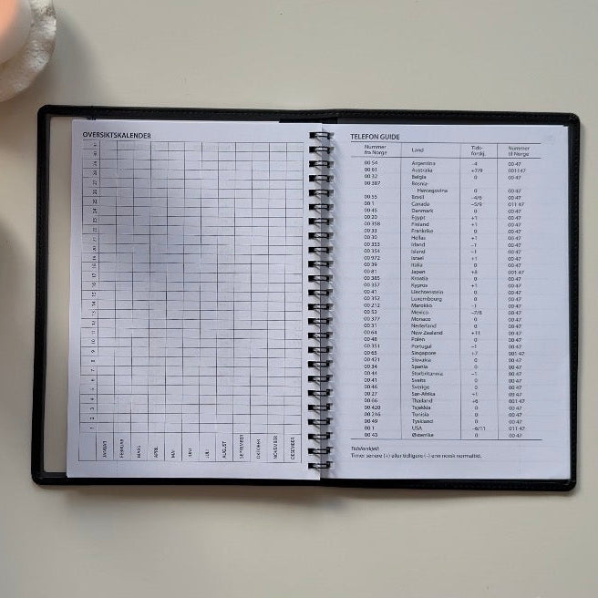 7.sans Ukekalender, refill i omslag 2027